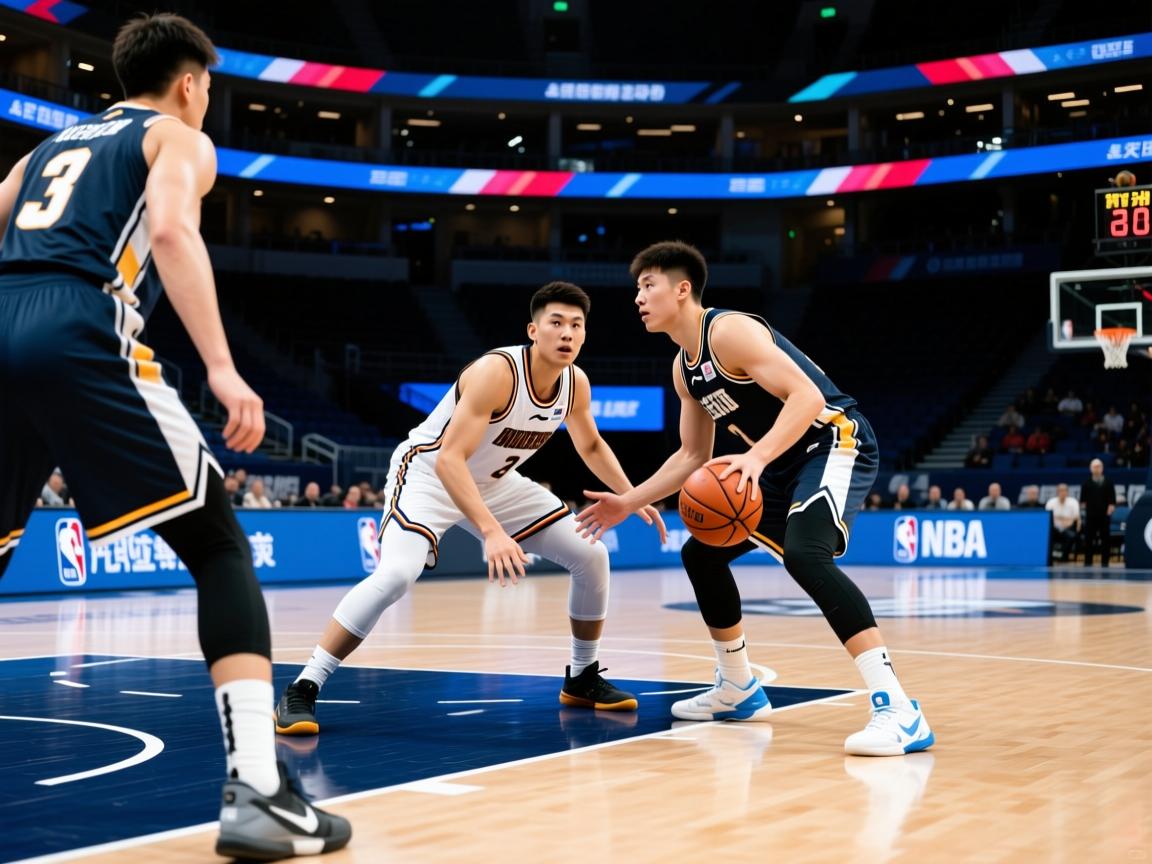 前场包夹的防守架势堪称完美