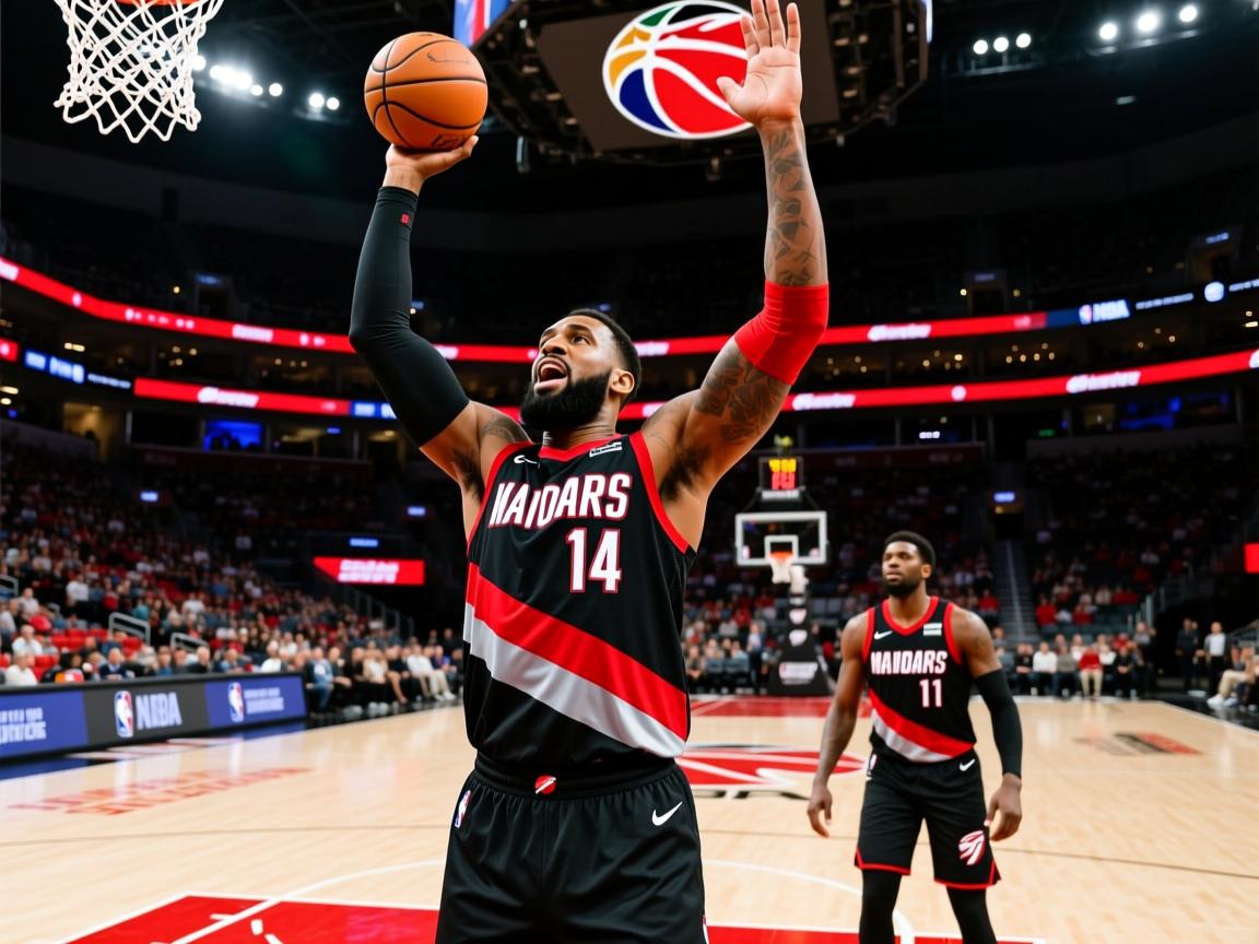 猛龙队主控球员轰下历史性单场得分